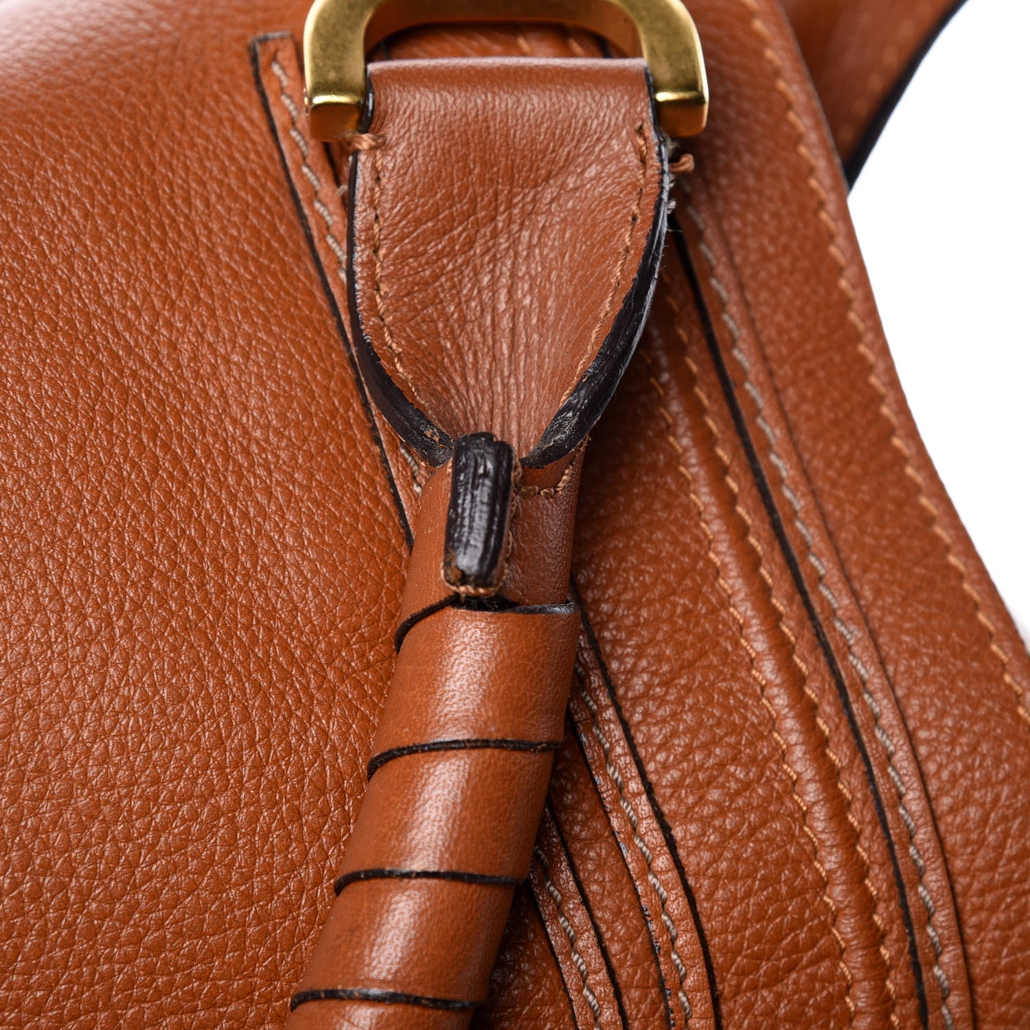 Chloe Calfskin Large Marcie Satchel Tan 22 of 24