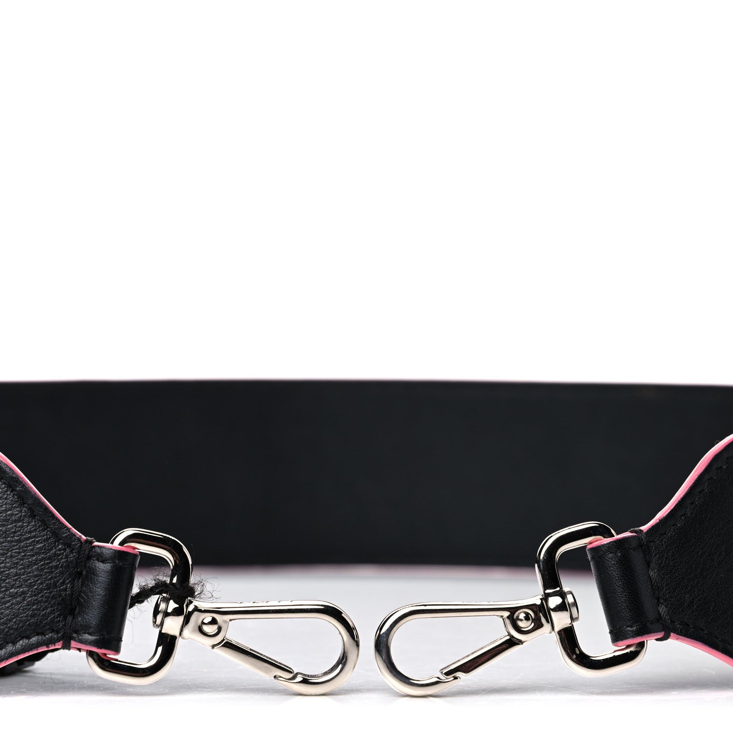 Fendi Calfskin Sequin Fun Fair Strap You Black Multicolor 3 of 6