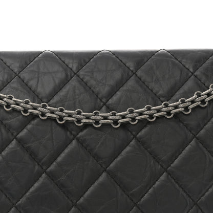 Chanel Aged Calfskin Quilted 2.55 Reissue 227 Flap Black 8 of 10