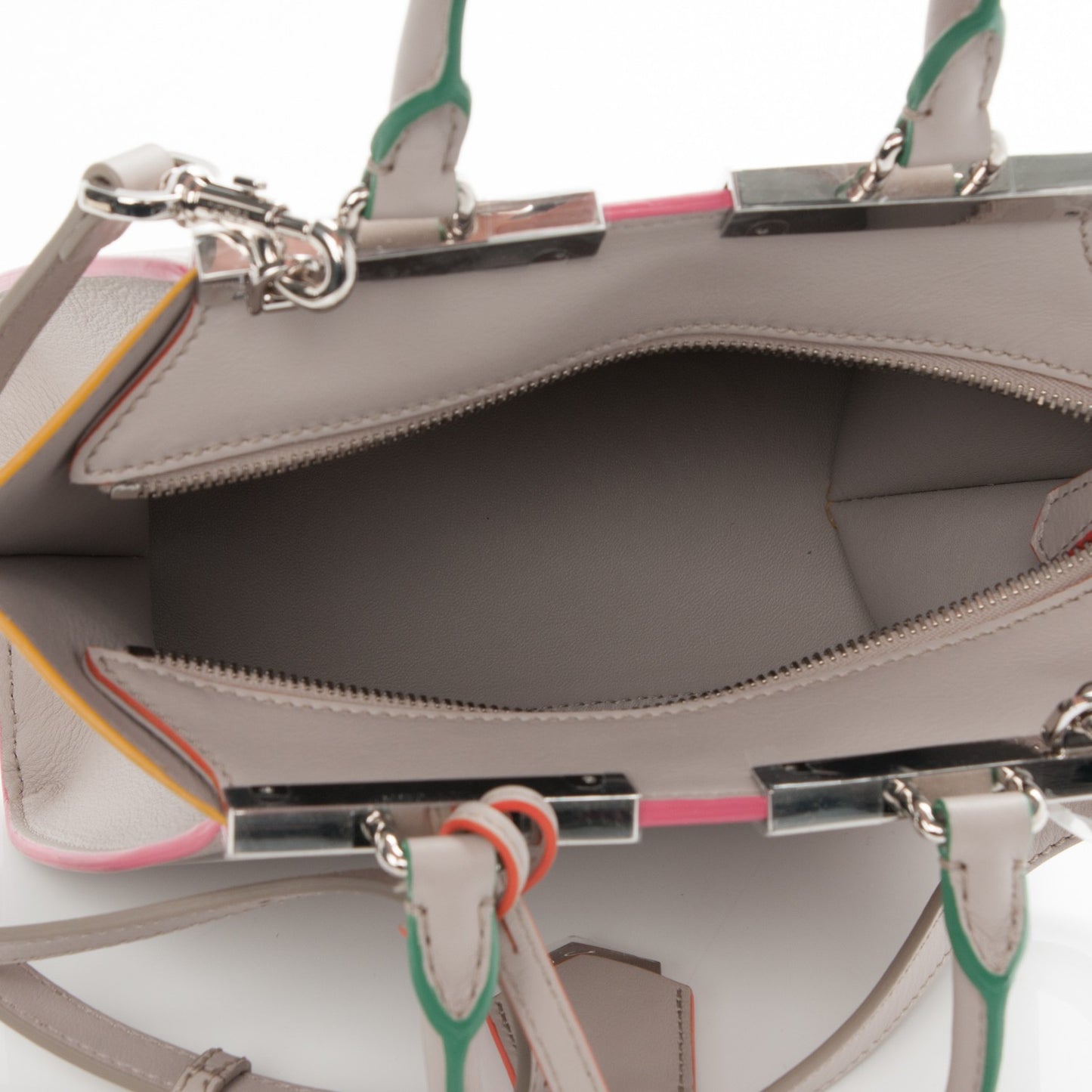 Vitello Dolce Mini 3Jours Tote Grigio Polvere