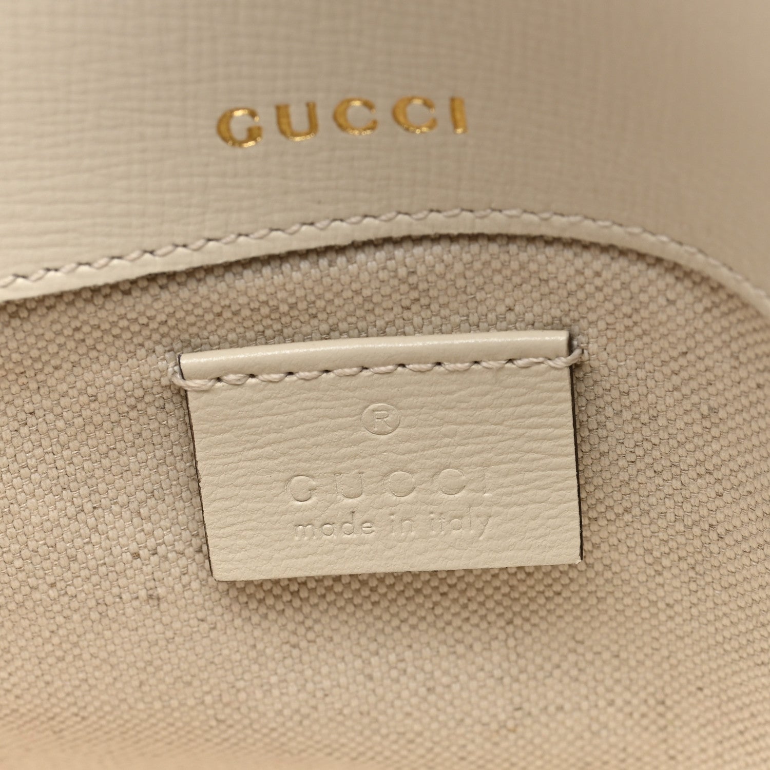 Gucci Azalea Calfskin Web Mini Horsebit 1955 Shoulder Bag Mystic White 6 of 10