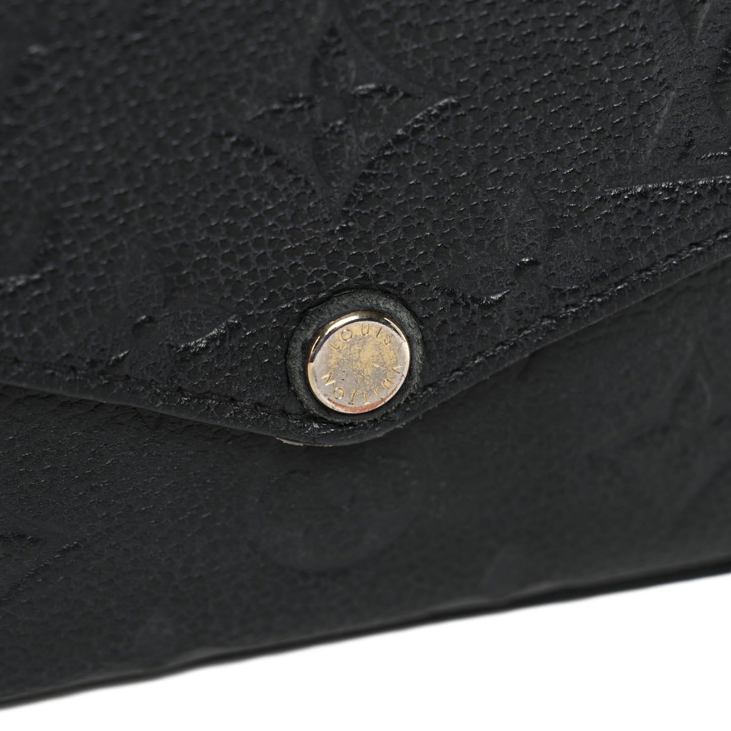 Empreinte Pochette Felicie Chain Wallet Black