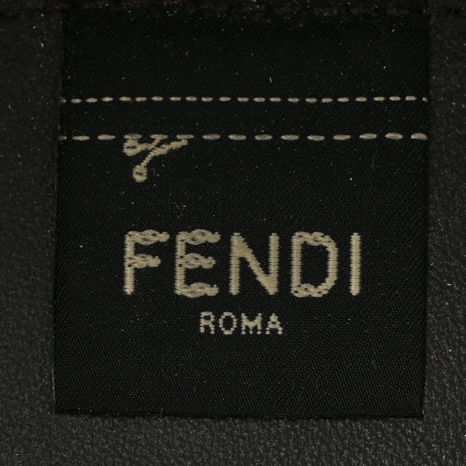 Fendi Mesh Vitello Grace F is Fendi FF 1974 Mini Mon Tresor Bucket Bag Marrone Black Ebano 6 of 8