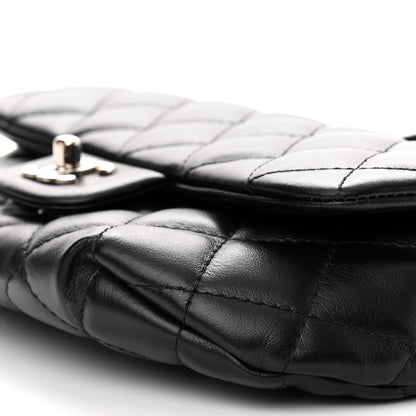 Chanel Calfskin Quilted CC Uniform Flap Belt Bag Black 10 of 12