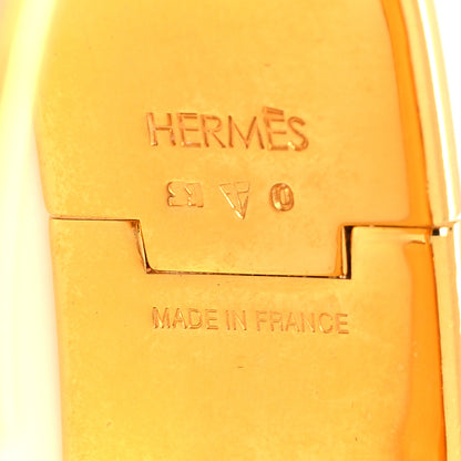 Hermes Enamel Wide Clic Clac H Bracelet PM Rose Poudre 5 of 5