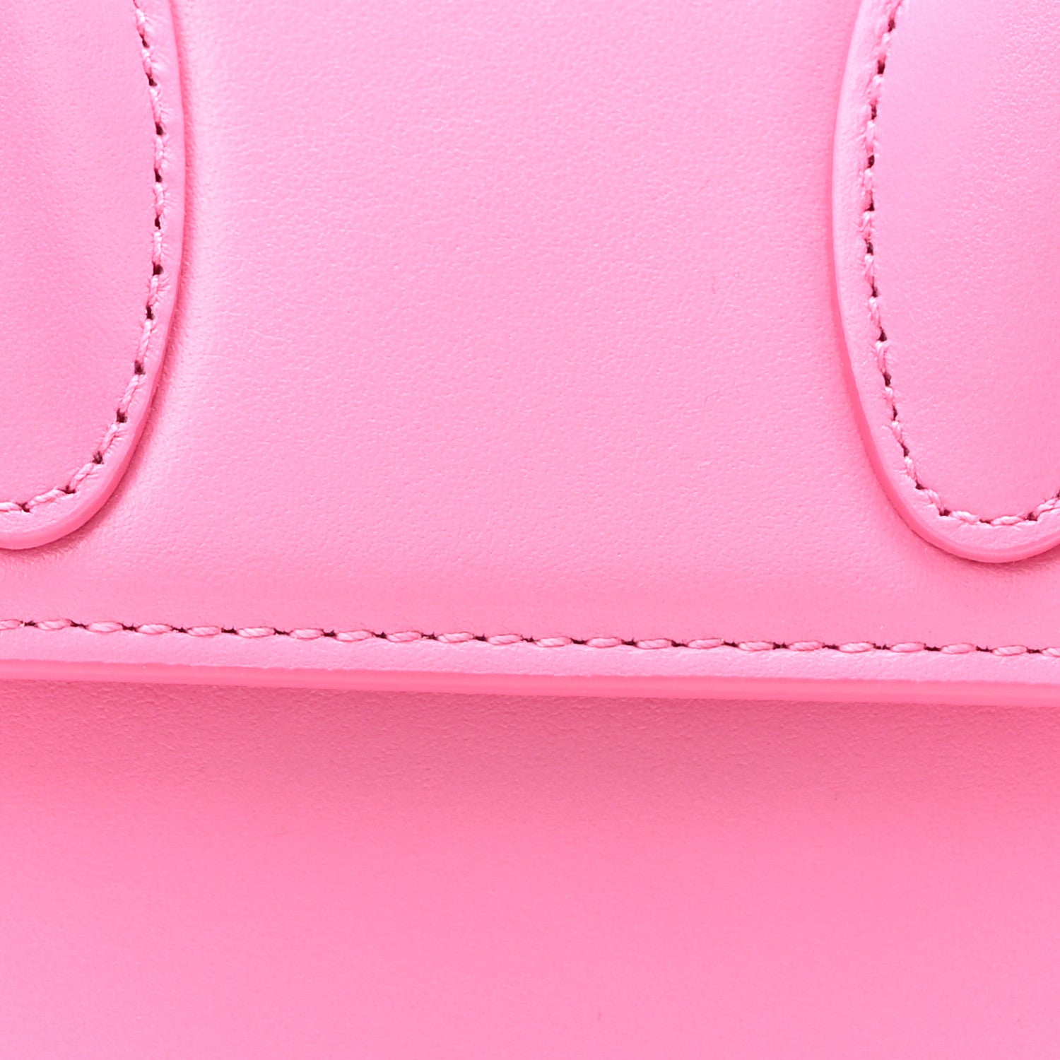Jacquemus Smooth Calfskin Le Chiquito Moyen Neon Pink 7 of 9