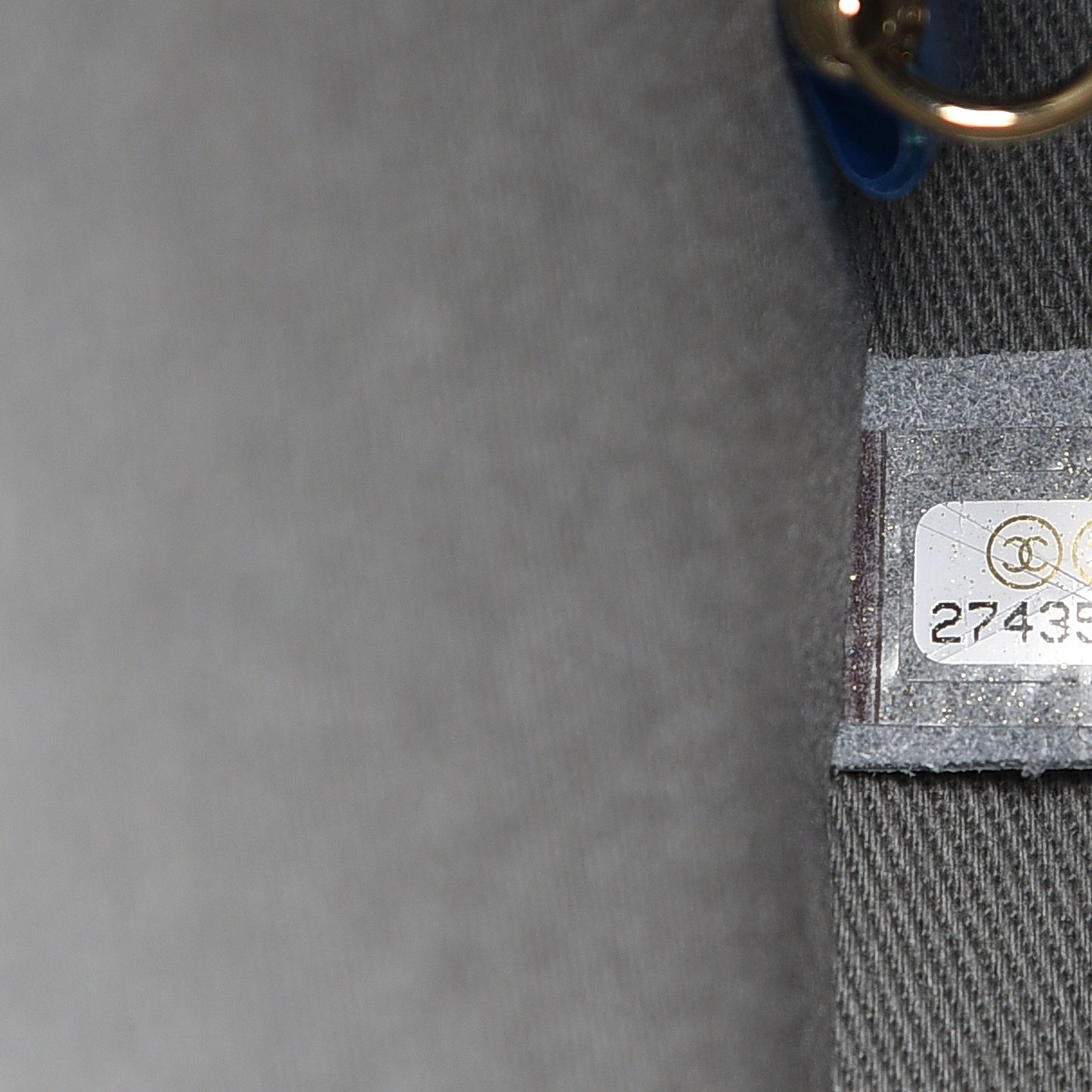 Caviar Quilted Business Affinity Backpack Grey