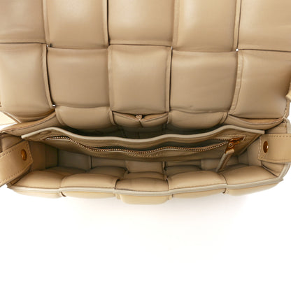 Bottega Veneta Nappa Maxi Intreccio Padded Cassette Crossbody Bag Porridge 5 of 13