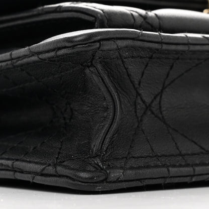 Christian Dior Lambskin Cannage Lady Dior Chain Pouch Black 8 of 9