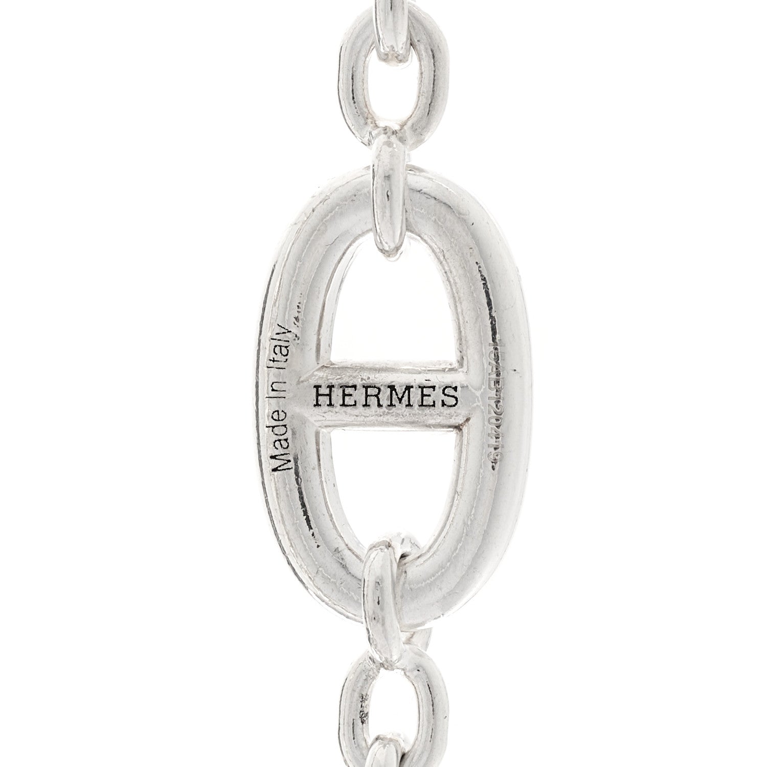 Hermes Sterling Silver Farandole Necklace 120 5 of 5