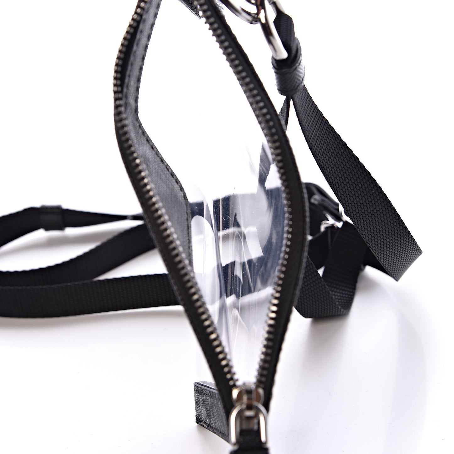 Saffiano PVC Banana Print Card Holder