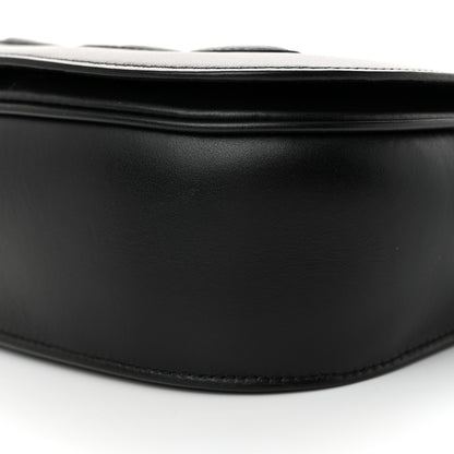 Celine Smooth Calfskin Cuir Triomphe Folco Crossbody Bag Black 11 of 14