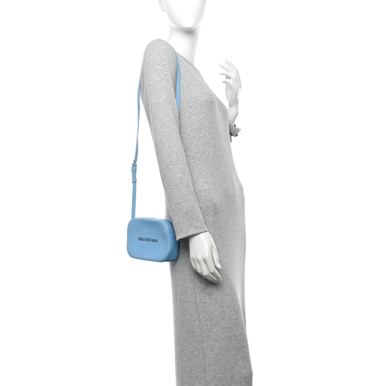 シ*こ様 BALENCIAGA ボディバッグ 水色 Brand New Balenciaga Classic City Bag Mini Crossbody In Blue Croc