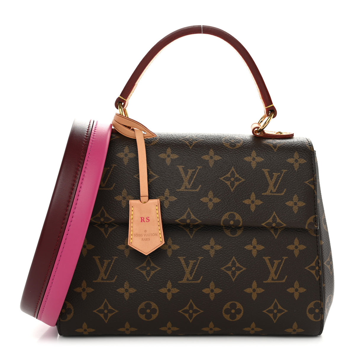 Louis Vuitton Monogram Cluny BB Bordeaux Fuchsia 1 of 10