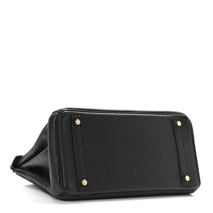 Hermes Togo Birkin 30 Black 4 of 10