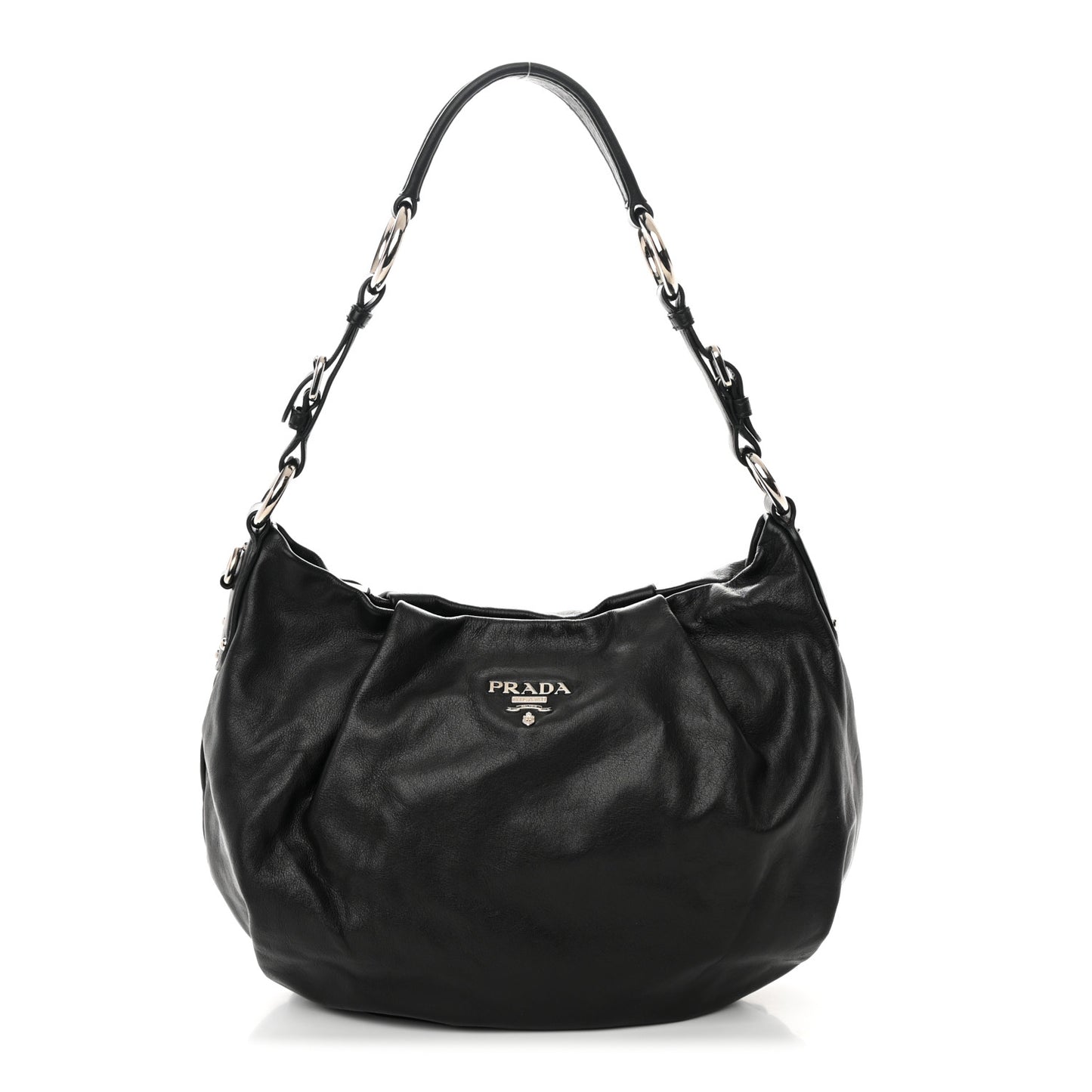Soft Calf Hobo Black