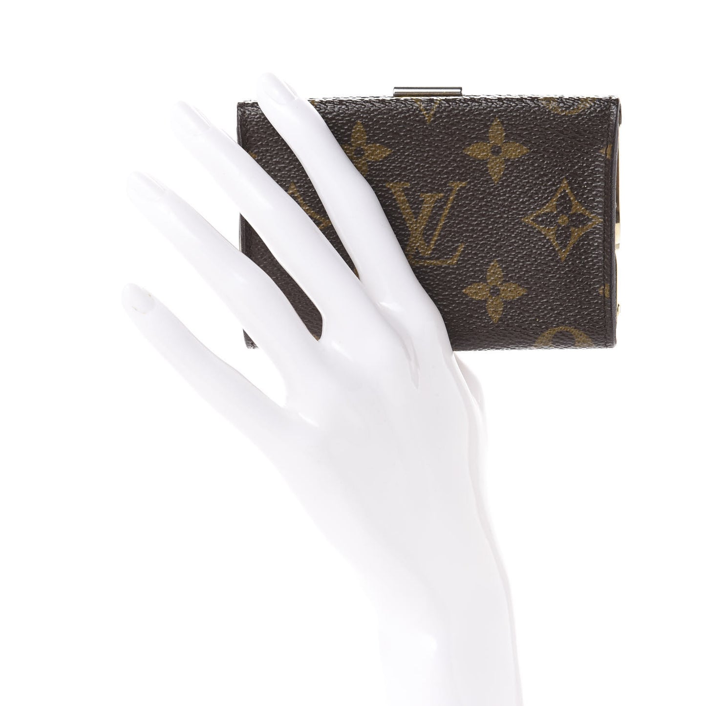 Monogram French Kiss Lock Coin Purse
