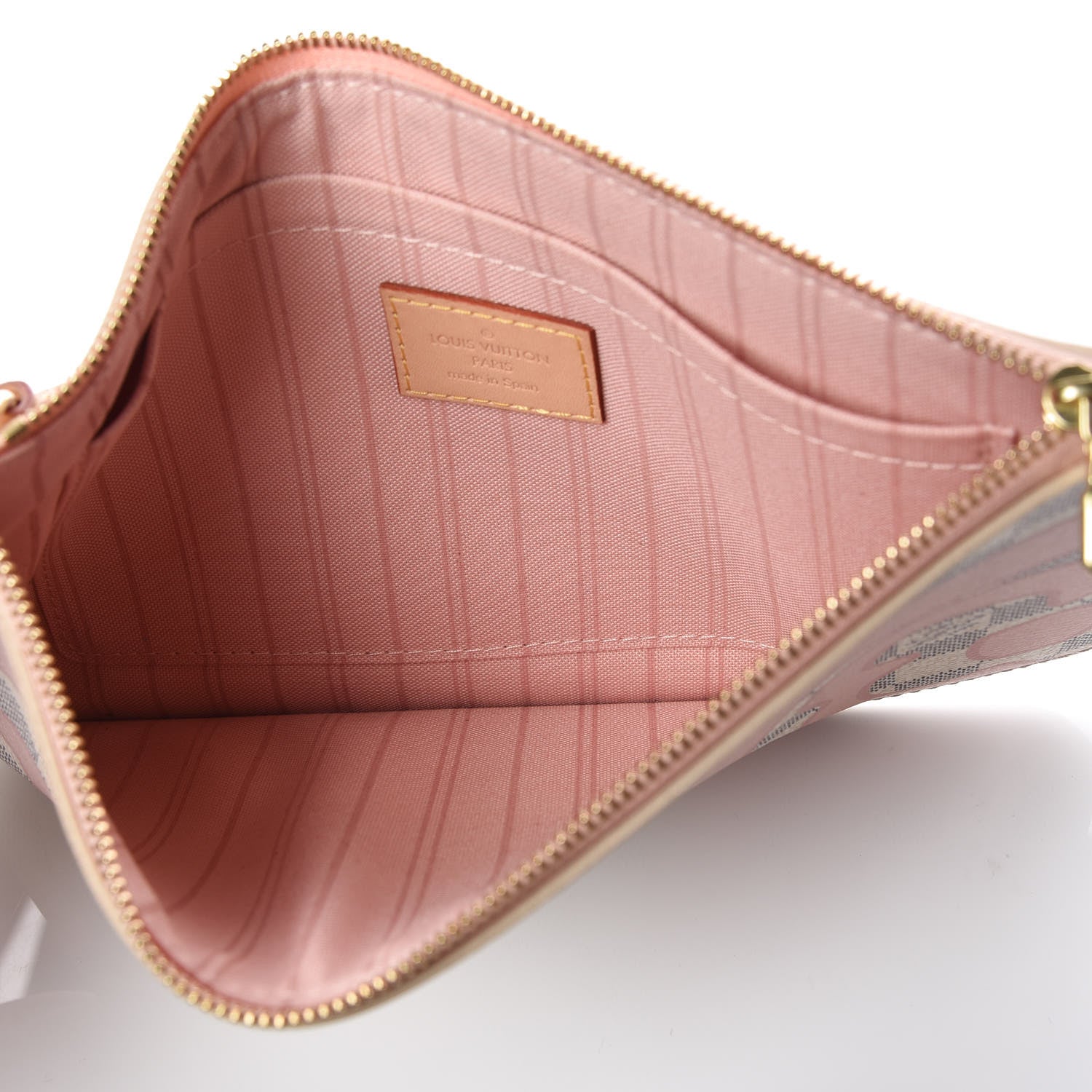 Louis Vuitton Damier Azur Tahitienne Neverfull MM GM Pochette 5 of 7
