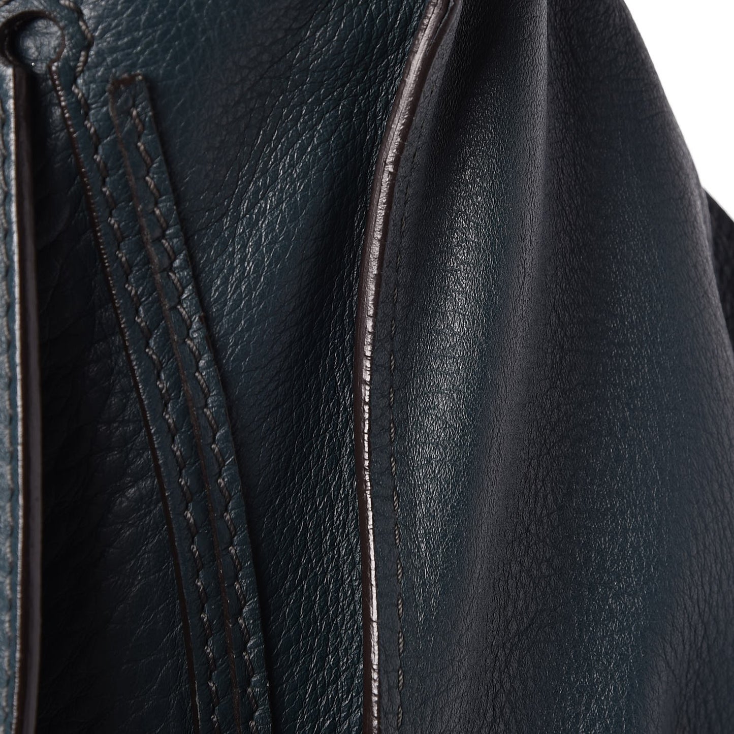 Calfskin Large Marcie Hobo Teal