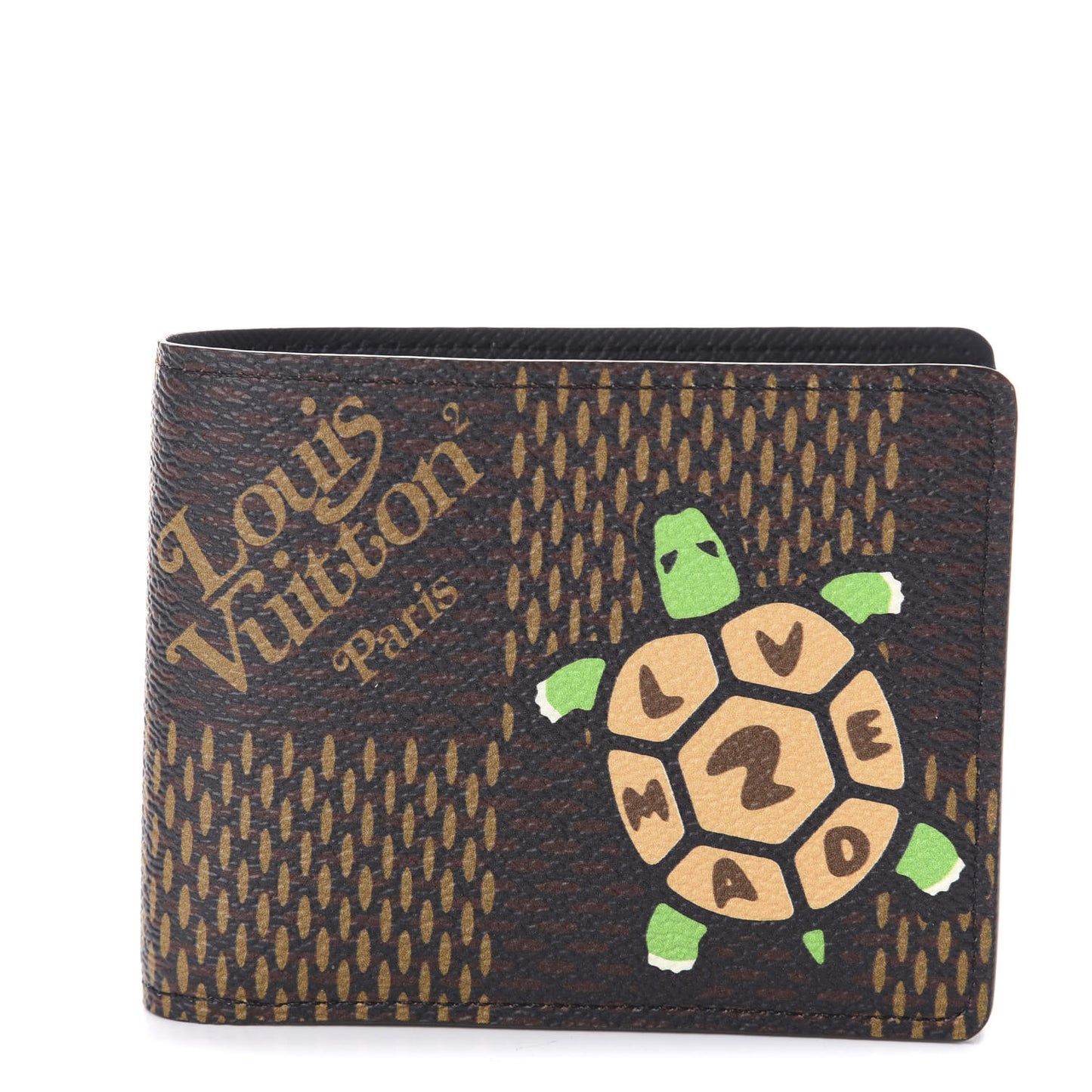 X NIGO Giant Damier Ebene Tortoise Multiple Wallet