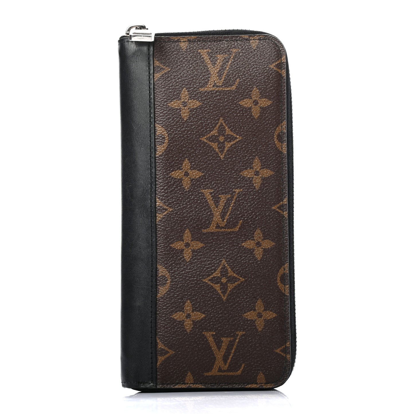 Monogram Macassar Vertical Zippy Wallet