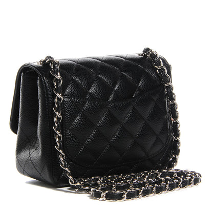 Chanel Caviar Quilted Mini Square Flap Black 3 of 8