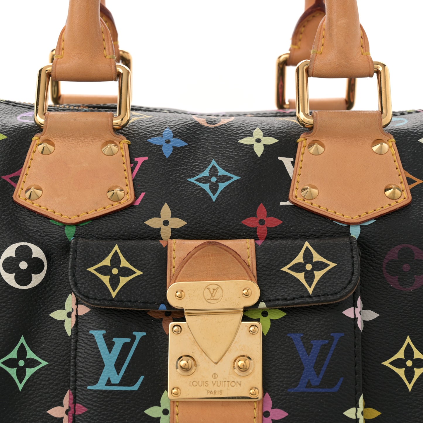 Monogram Multicolor Speedy 30 Black