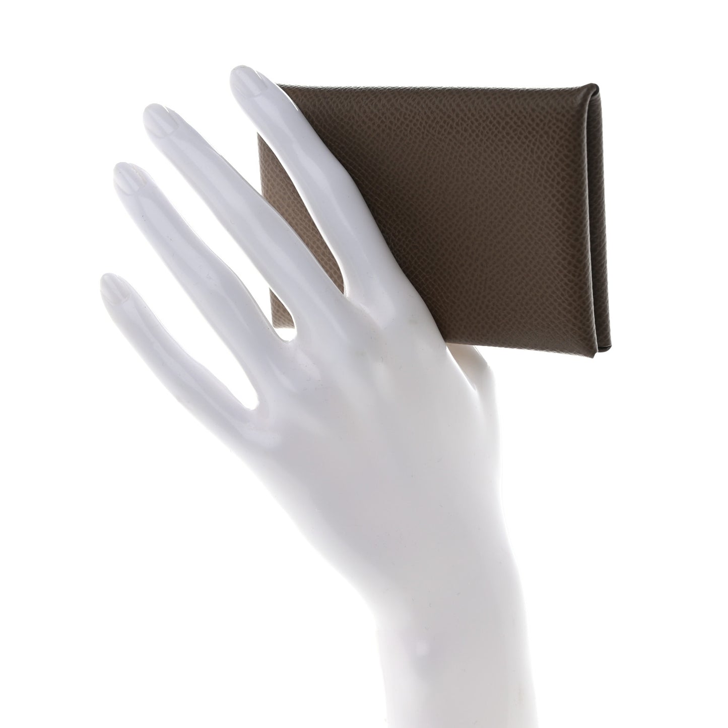 Epsom Calvi Card Case Etoupe