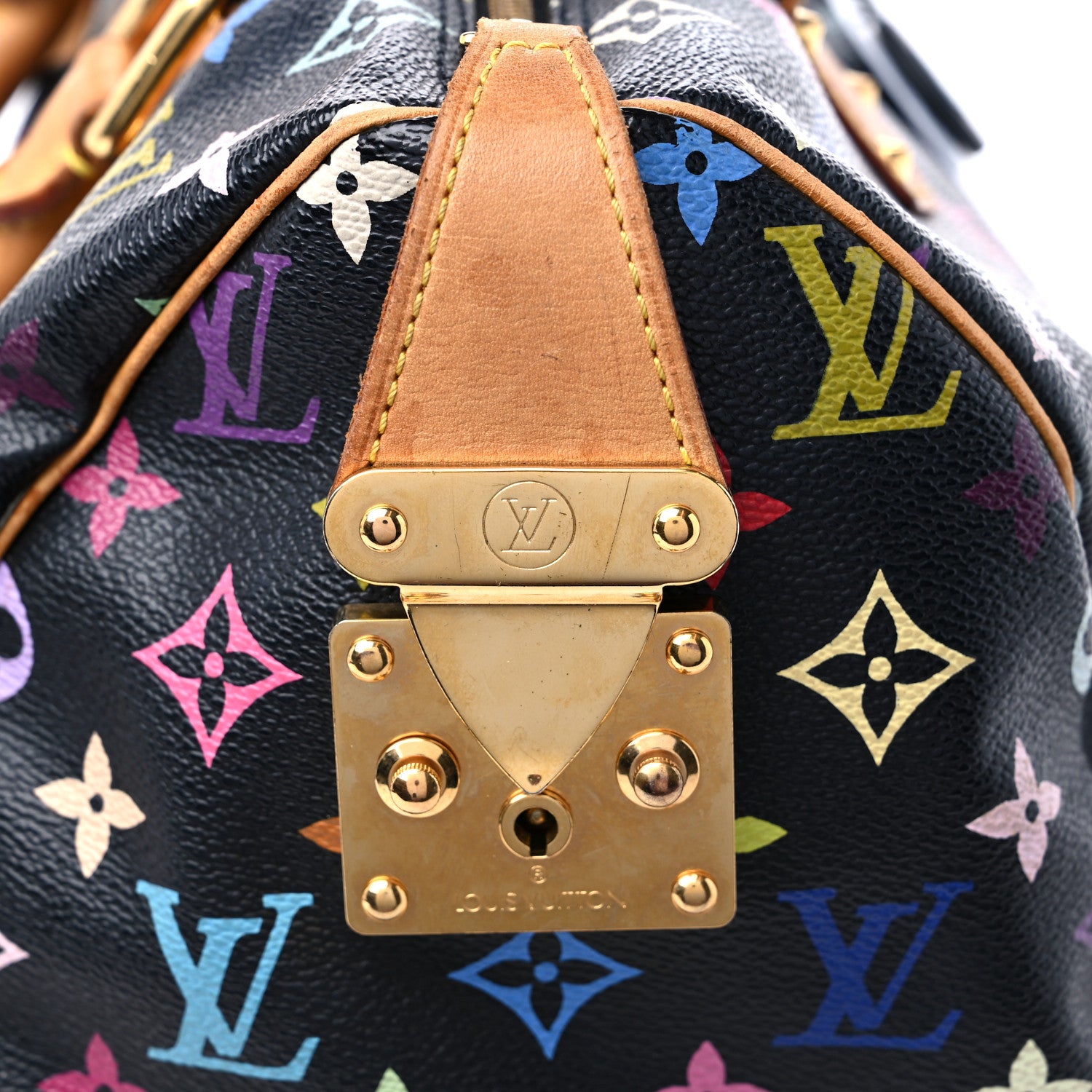 Louis Vuitton Monogram Multicolor Speedy 30 Black 17 of 18