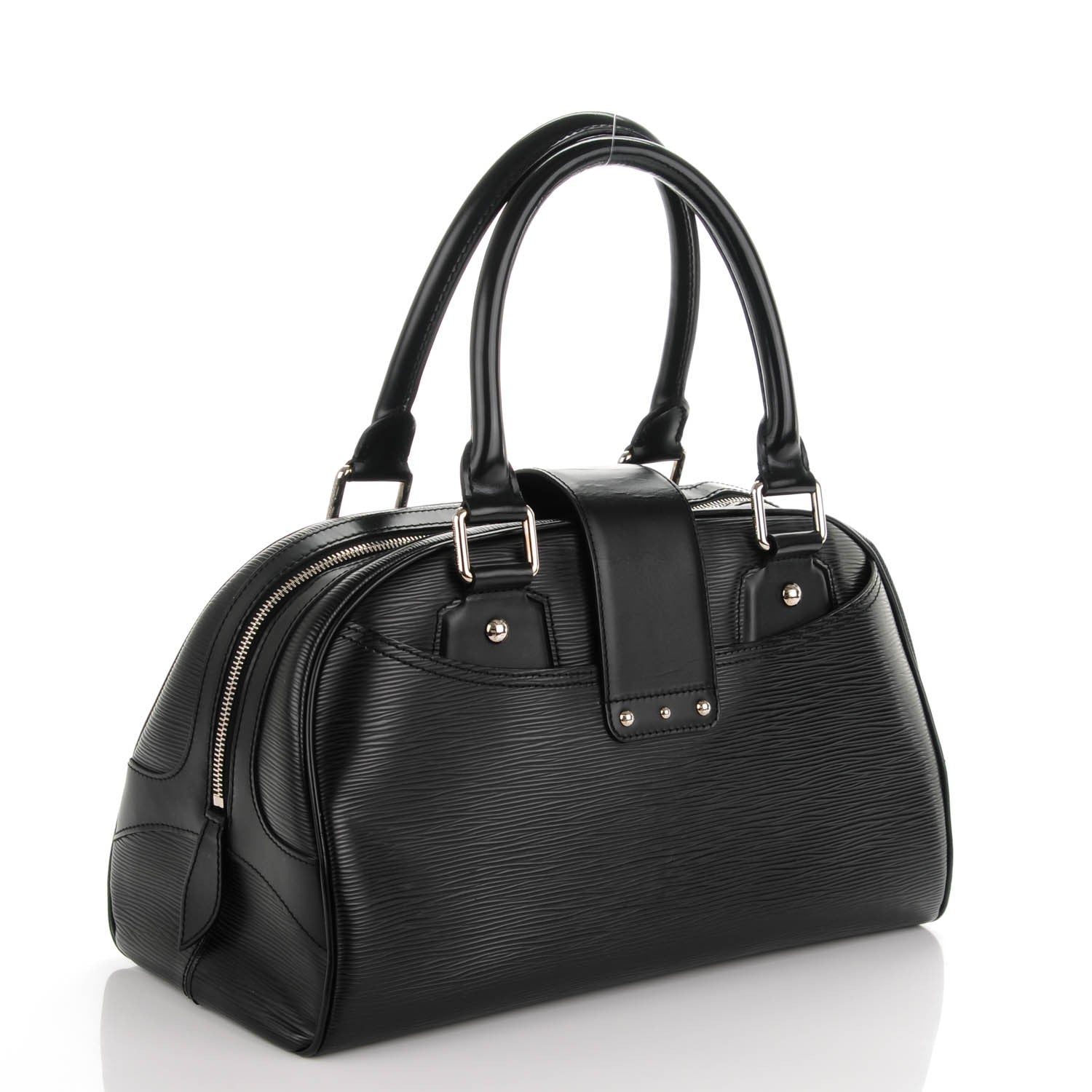 Louis Vuitton Epi Bowling Montaigne GM Black 3 of 8