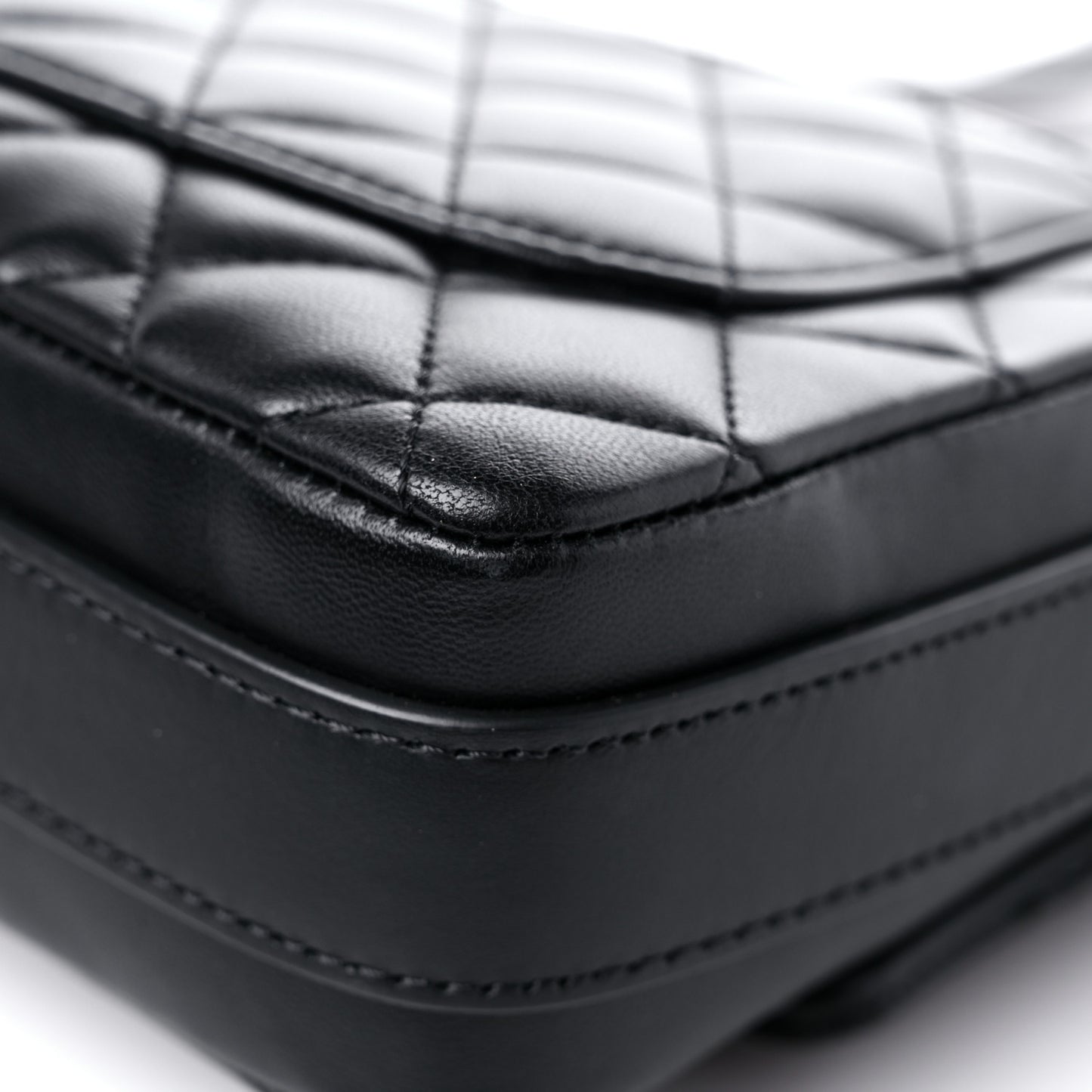 Calfskin Quilted Bolero De Chanel Flap Bag Black