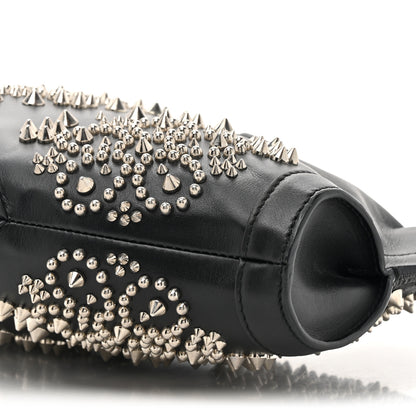 Alexander McQueen Calfskin Studded De Manta Clutch Black 9 of 9