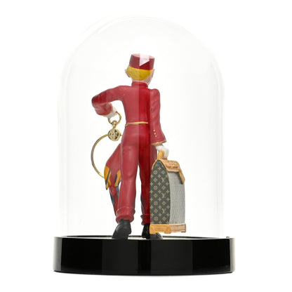 Louis Vuitton Glass Porter Bell Boy Snow Globe Boule 2 of 4