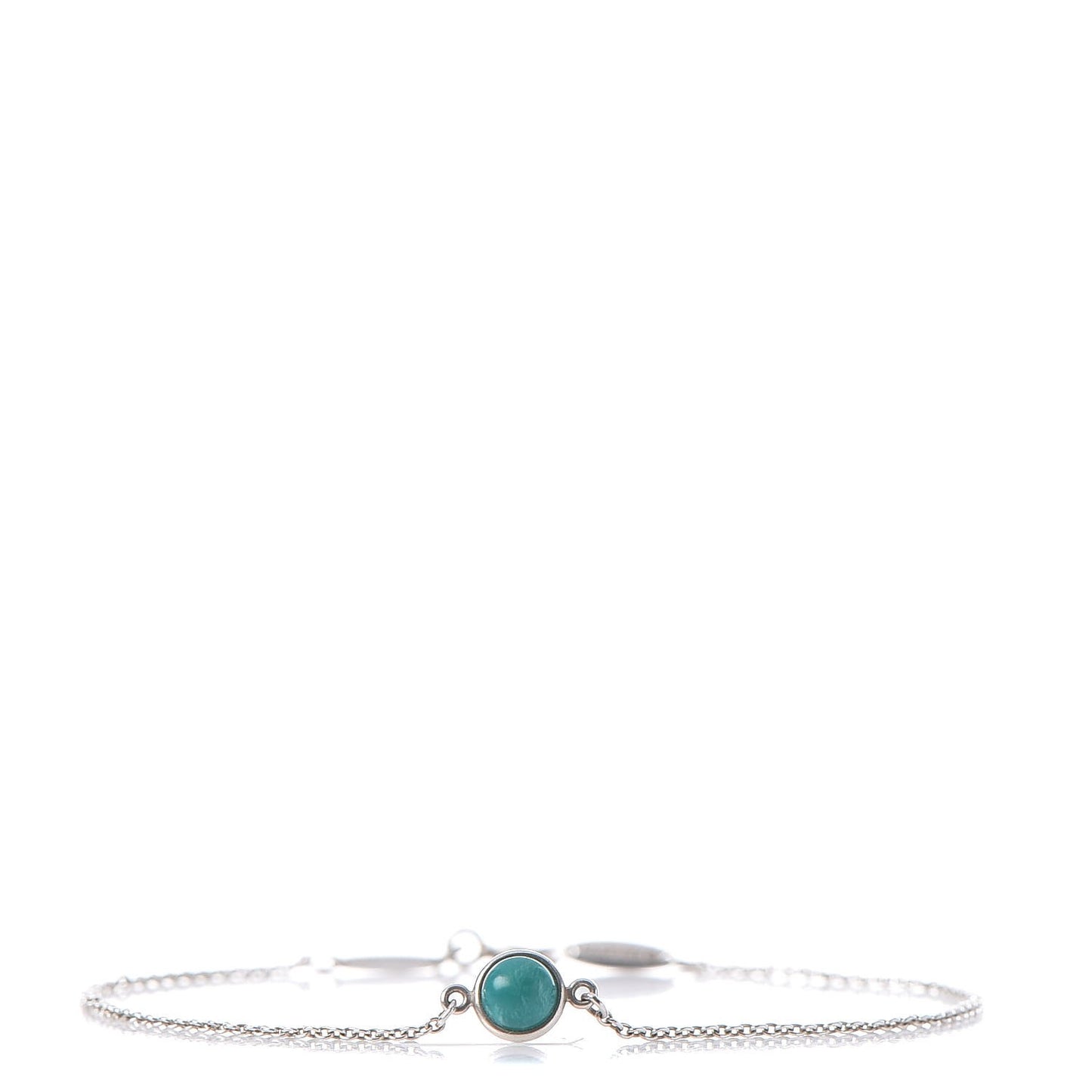 Sterling Silver Turquoise Elsa Peretti Color By The Yard Bracelet