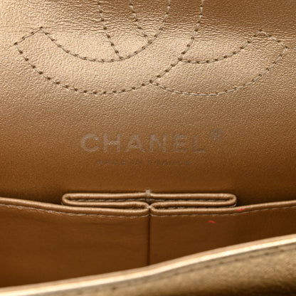 Chanel Metallic Lambskin Quilted 2.55 Reissue 224 Flap Gold 7 of 15