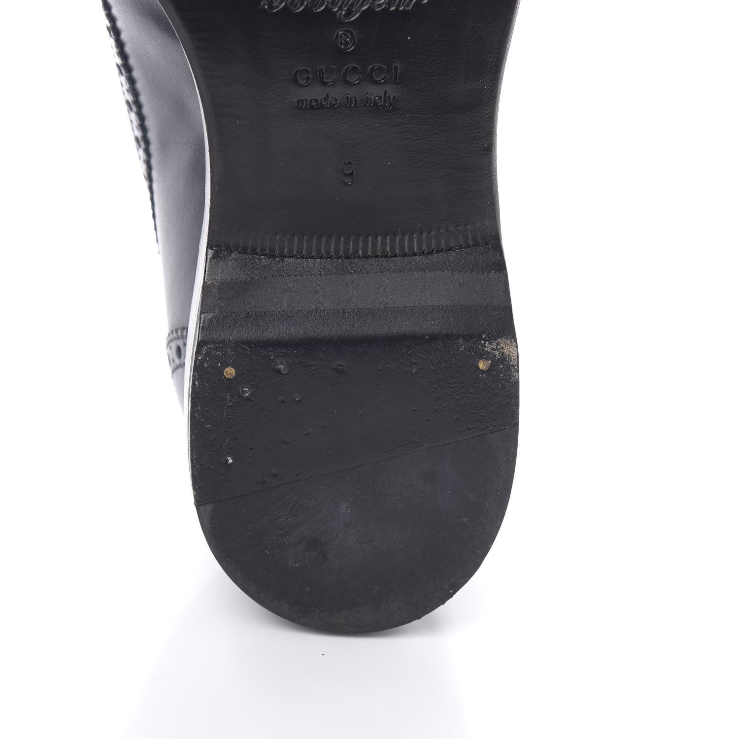 Gucci Calfskin Mens Oxfords 9 Grey 9 of 11