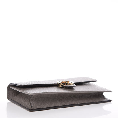 Gucci Dollar Calfskin Interlocking G Chain Wallet Loess 4 of 11