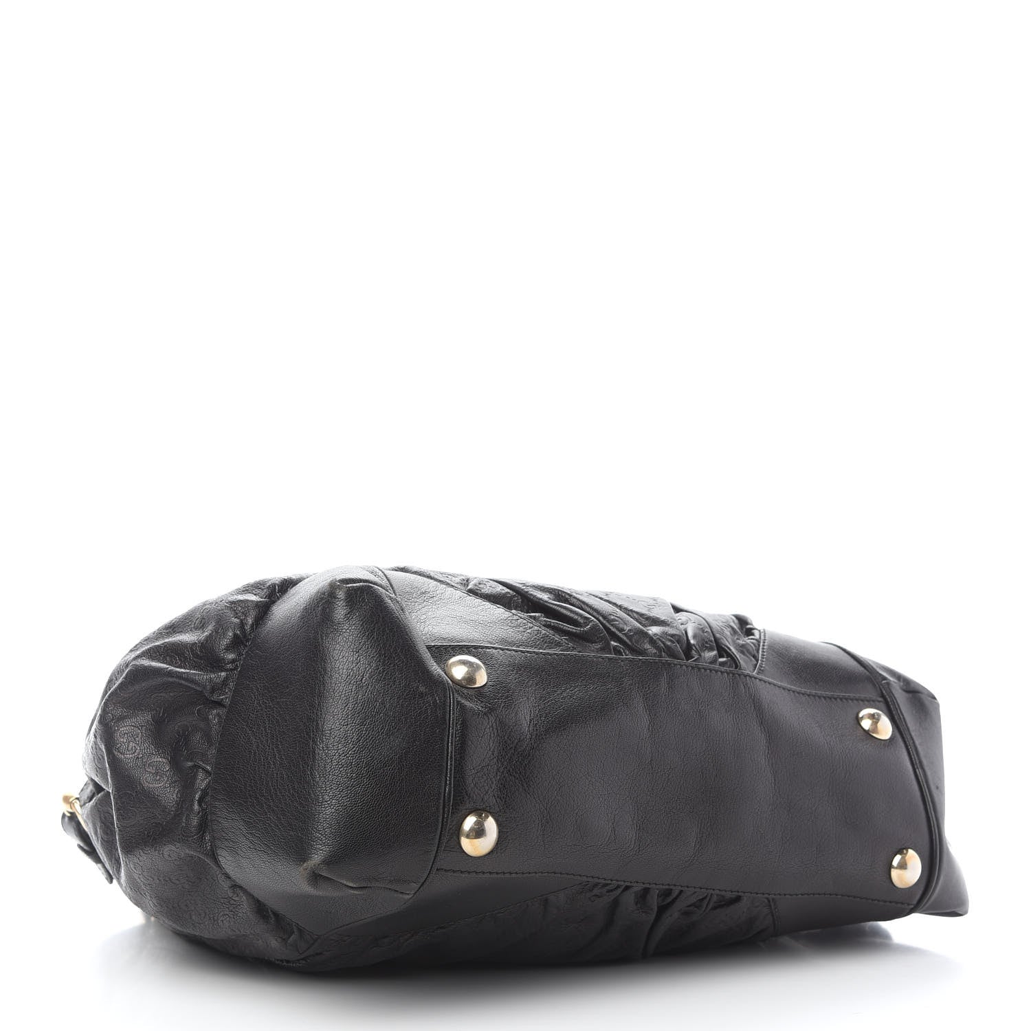 Gucci Guccissima Full Moon Tote Black 3 of 10