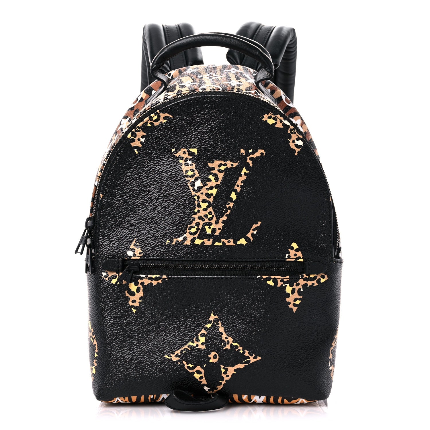 Louis Vuitton Monogram Giant Jungle Palm Springs Backpack PM Black 1 of 9