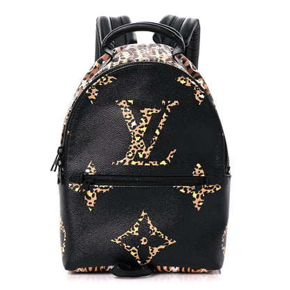 Louis Vuitton Monogram Giant Jungle Palm Springs Backpack PM Black 1 of 9