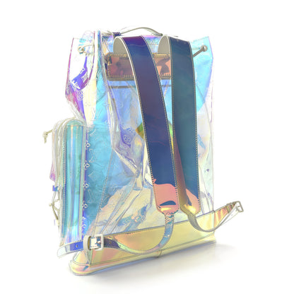 Louis Vuitton PVC Monogram Christopher Backpack GM Iridescent Prism 2 of 8