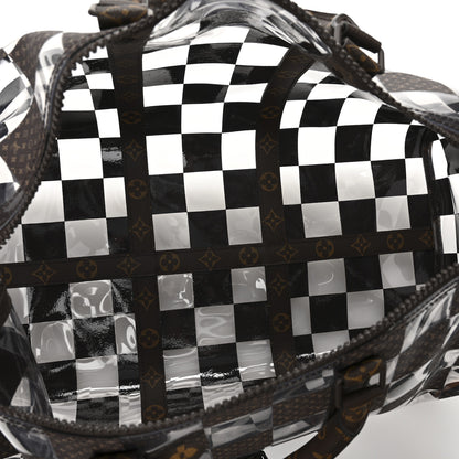 Louis Vuitton PVC Monogram Chess Keepall Bandouliere 50 4 of 8