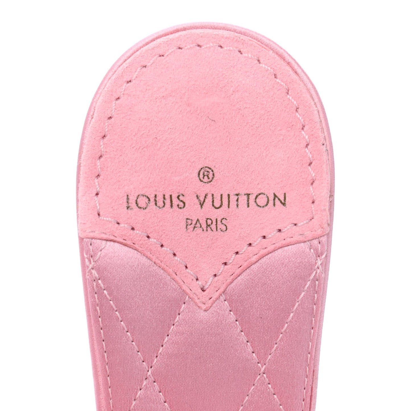 Fur Crystal LV Marilyn Mule 38 Rose