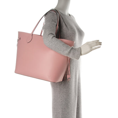 Louis Vuitton Epi Neverfull MM Rose Ballerine 2 of 11
