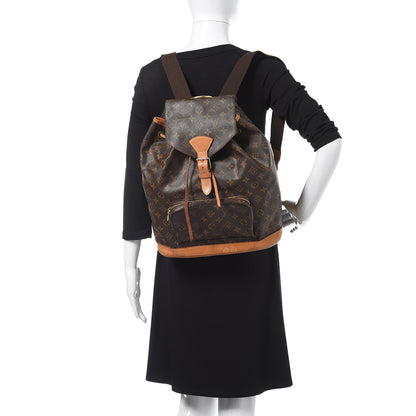 Louis Vuitton Monogram Montsouris GM Backpack 2 of 13