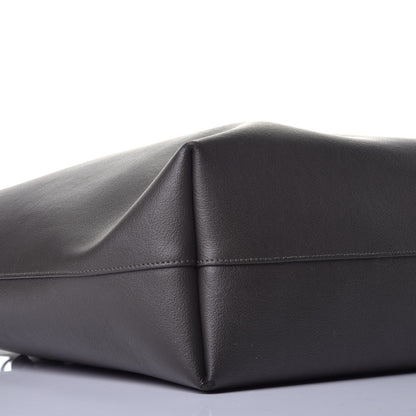 Saint Laurent Calfskin Large Shopping Tote Black Earth 7 of 10