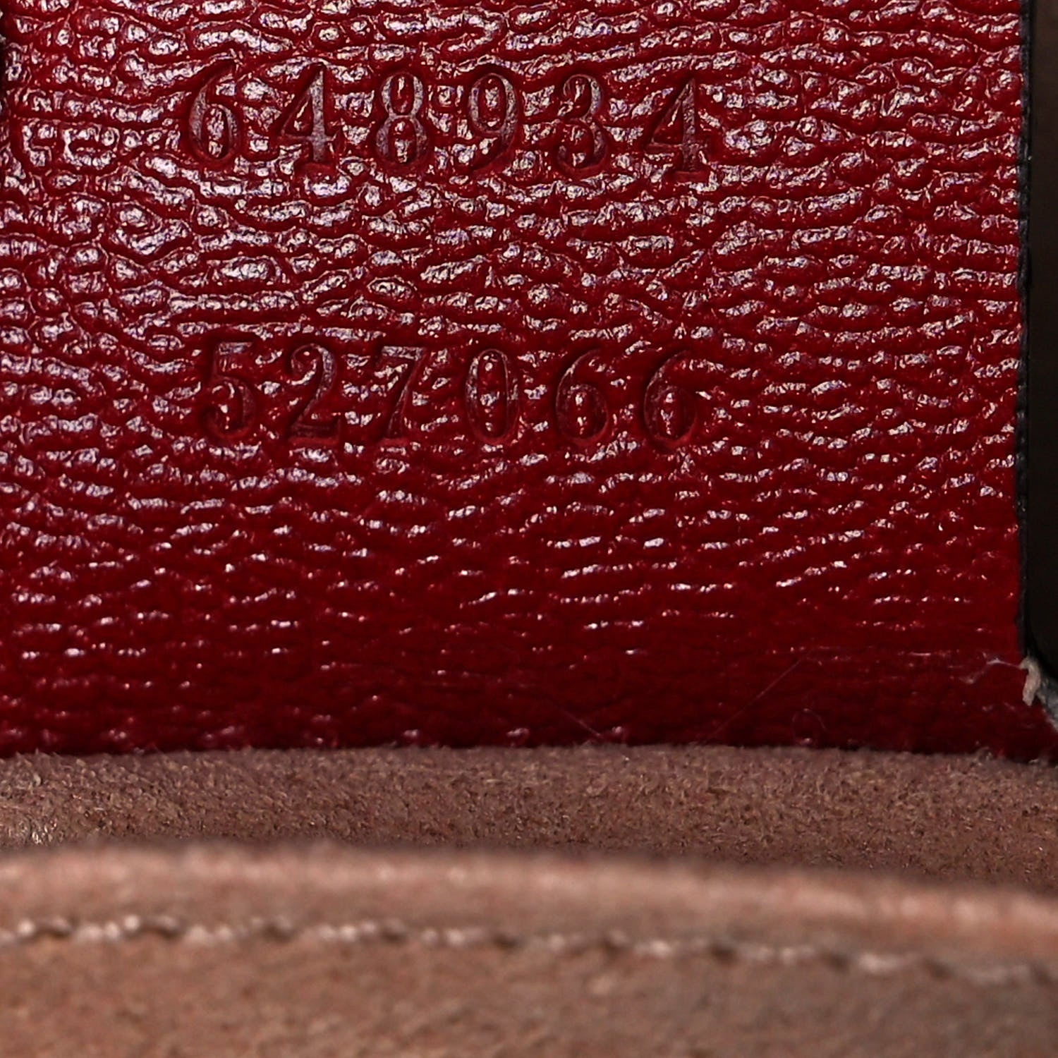 Gucci New Sakai Calfskin Lux Small Dahlia Messenger Shoulder Bag New Cherry Red 7 of 12