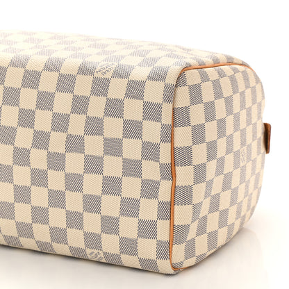 Louis Vuitton Damier Azur Speedy 30 8 of 9