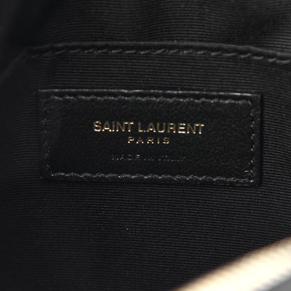 Saint Laurent Calfskin Matelasse Monogram Lou Camera Bag Black 6 of 8