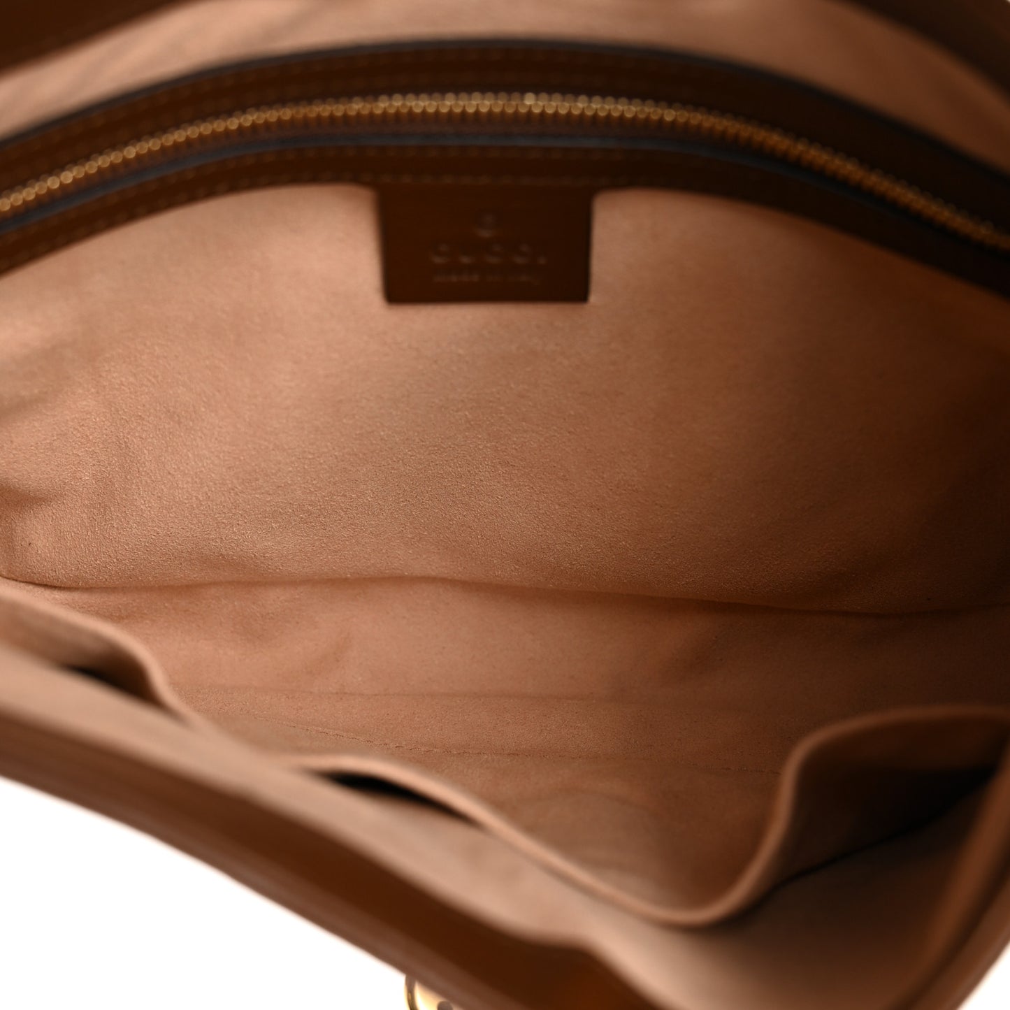 GG Supreme Monogram Azalea Calfskin Web Small Jackie 1961 Hobo Beige Ebony Brown Sugar